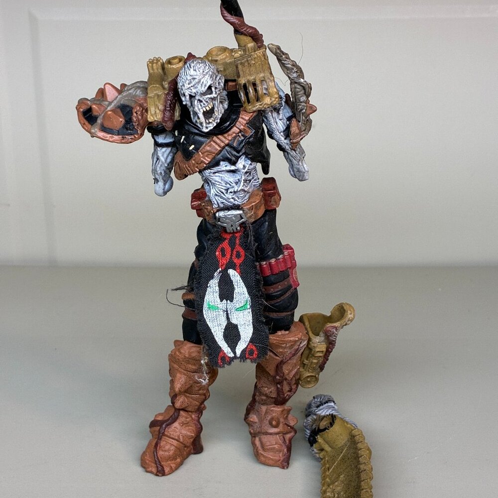 Todd McFarlan's Spawn Ultra Action Figures Zombie Spawn 1996 INCOMPLETE